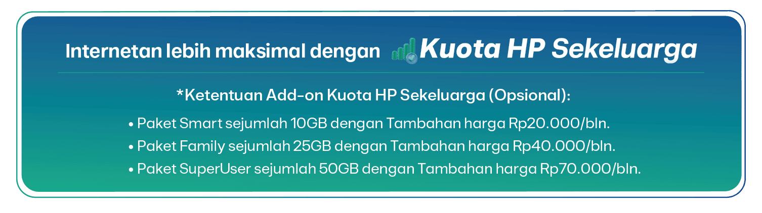 Kuota Hp Sekeluarga